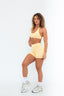 Invisible Scrunch Shorts - Butter