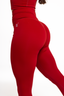 Crossover Leggings - Wine Red *Bundle 3 for 20% Off