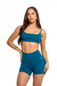 Sculpt shorts - Ocean Teal