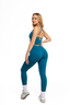 Crossover Leggings - Ocean Teal *Bundle 3 for 20% off*