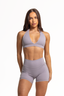 Sculpt shorts - Lilac Grey