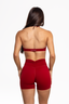Sculpt shorts - Wine Red