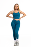 Crossover Leggings - Ocean Teal *Bundle 3 for 20% off*