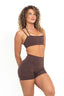 Invisible Scrunch Shorts - Espresso