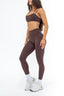 Invisible Scrunch Leggings - Espresso