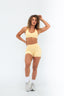 Invisible Scrunch Shorts - Butter