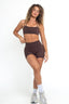 Invisible Scrunch Shorts - Espresso