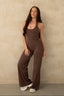 Melo Wide Leg Pants - Espresso